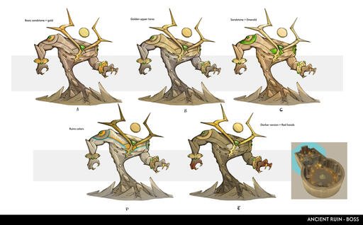 Sand Boss Concept Sketches