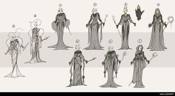 Enchantress Concept Sketch