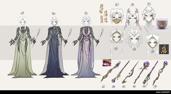 Enchantress Concept Sketch