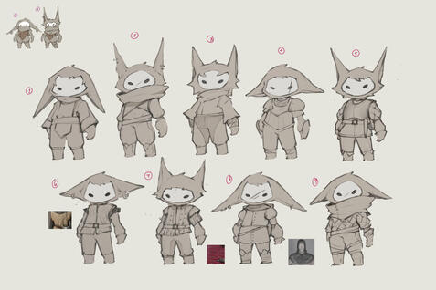 Villager Concept Sketch