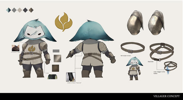 Villager Concept Sheet