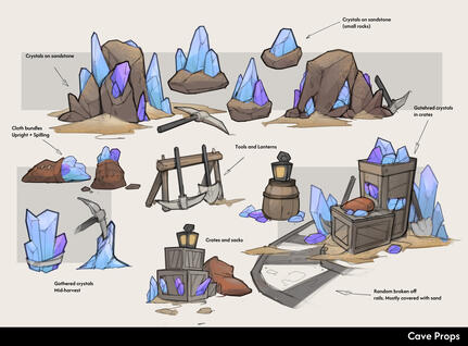 Cave Area Props