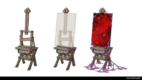 Zal Easel Concept