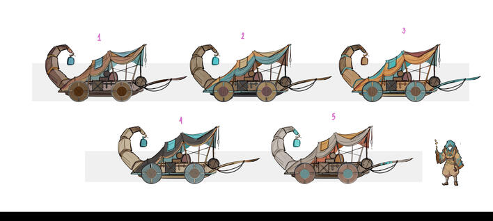 Merchant Caravan Sketch